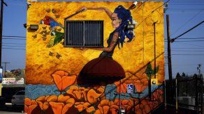 Hispanos impulsan el renacer del muralismo de Los Angeles