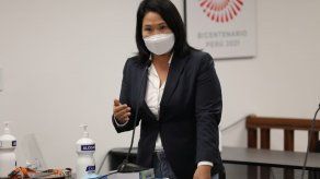 La candidata presidencial Keiko Fujimori﻿.