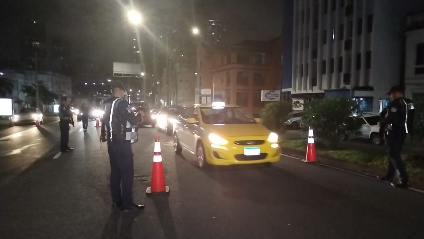 Operativo de Tránsito en la Cinta Costera