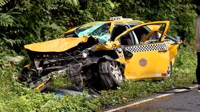 El accidente de tránsito en la vía Forestal dejó tres víctimas.