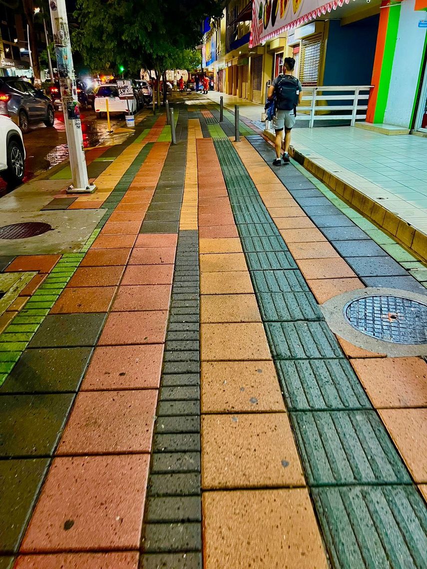 Vía Argentina tras limpieza de la Alcaldía de Panamá.