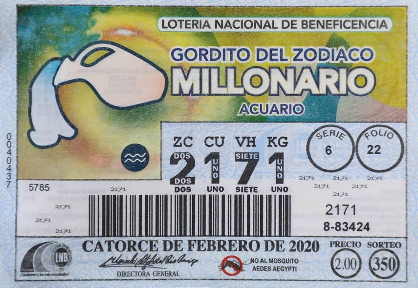 Gordito del Zodiaco: ¿Cuánto gano con las cifras del billete?