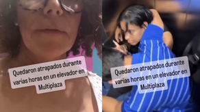 9 personas se encontraban en el elevador.