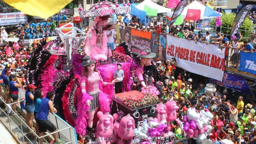 Carnavales en Panamá.