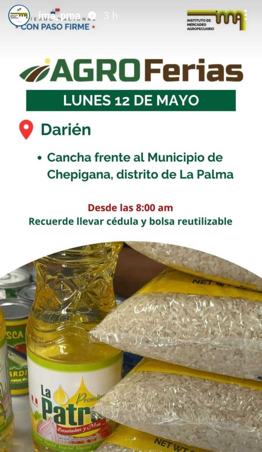 Agroferias del lunes 12 de mayo. Agroferias del lunes 12 de mayo.