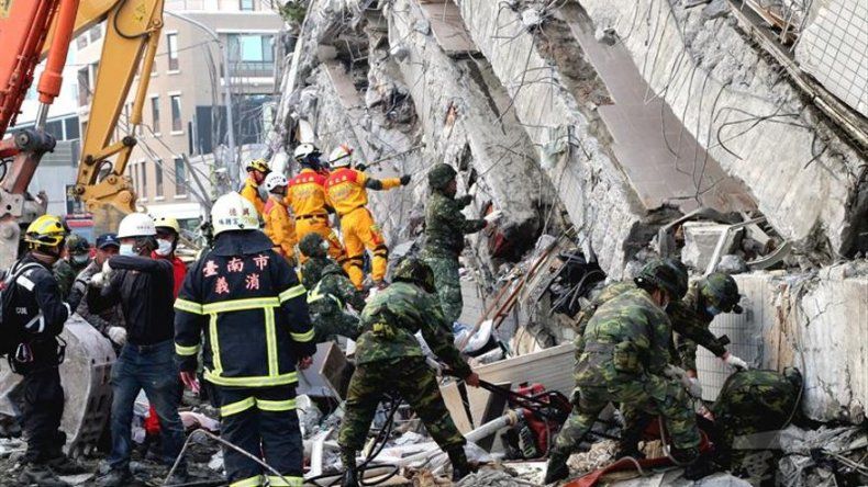 Con 116 cadáveres recuperados concluye el rescate por el seísmo de Taiwán