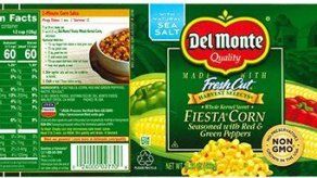 Informan retiro del producto Fiesta Corn Del Monte debido a fallas en el proceso de fabricación