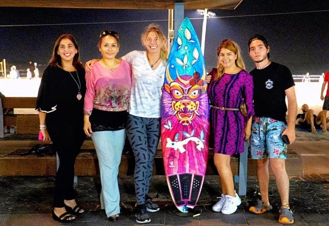 La presentación de la obra de Nasty se dio a través de una producción audiovisual en la que la artista está en Tel Aviv