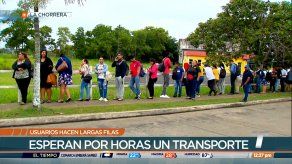 Problema del transporte se agudiza en La Chorrera