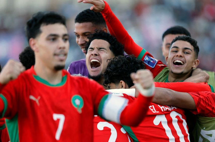 Marruecos vence 3-1 a Estados Unidos y avanza a semifinales del Mundial Sub-20.