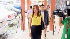 Exviceministra Sucre acudió a audiencia por caso Gucci Exviceministra Sucre acudió a audiencia por caso Gucci