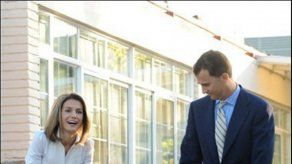 Primer día de clases de la Infanta Leonor