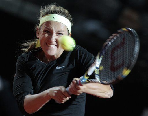 Azarenka se retira de Masters de Roma por lesión