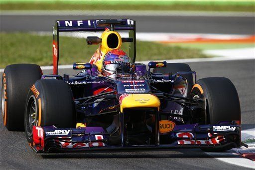 Vettel domina prácticas en GP de Italia