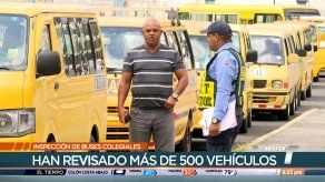 Inspección de buses colegiales se realizará hasta el 3 de marzo