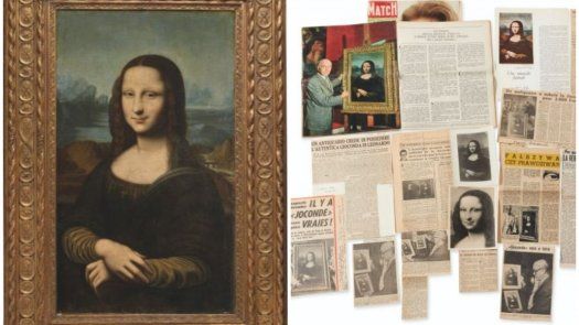 Raymond Hekking defendió la autenticidad de este cuadro de la Mona Lisa.