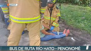 Accidente en la Vía Panamericana en Penonomé resulta en 12 heridos