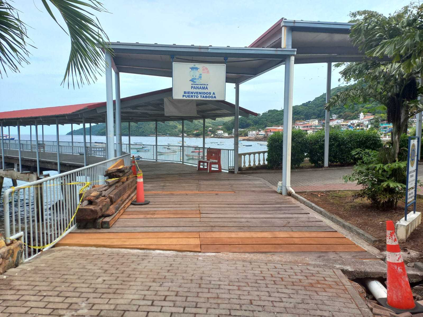 &nbsp;Muelle en isla de Taboga es reabierto