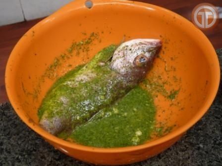 Pescado frito a la Delyanne