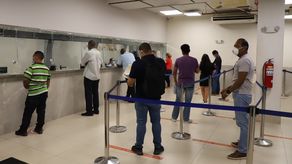 Oficina de recaudación de la Alcaldía de Panamá.