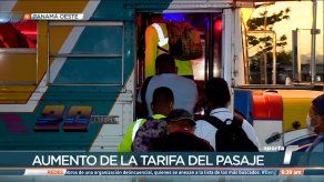 Denuncian en Panamá Oeste unificación y aumento del pasaje