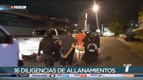 Aprehenden a 12 personas en operativo contra el microtráfico en Colón Aprehenden a 12 personas en operativo contra el microtráfico en Colón