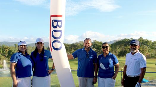 BDO,uno de los patrocinadores del 23er Torneo Abierto Anual de Golf Bancario 2022.&nbsp;