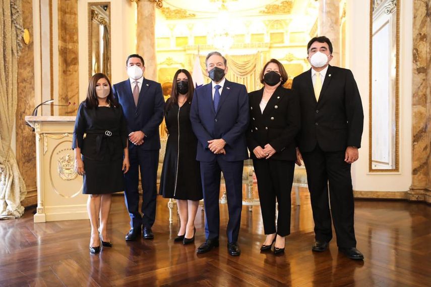Acto de toma de posesión de los nuevos magistrados principales y sus suplentes de la CSJ.