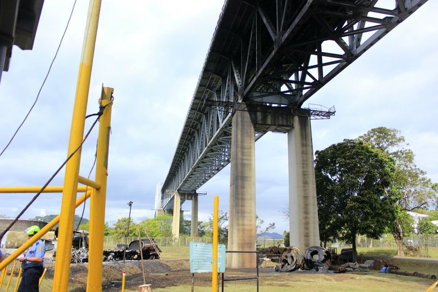 Instalan sensores en el Puente de las Américas