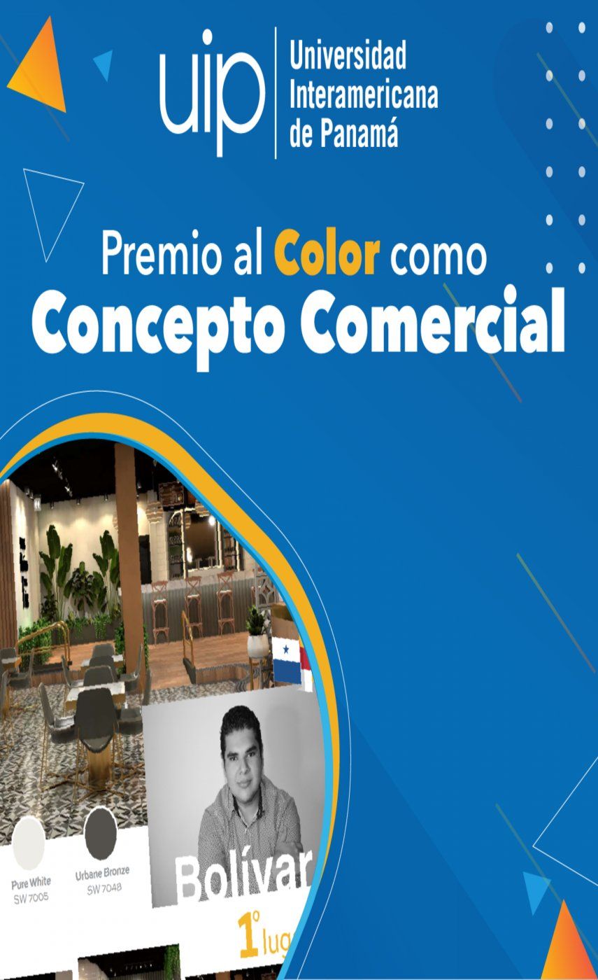 El estudiante de Diseño de Interiores