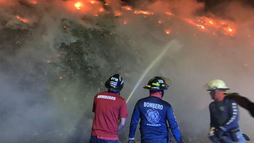 Incendio en Cerro Patacón