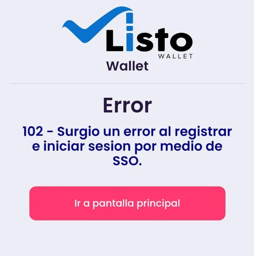 Listo Wallet ¿Te aparece error? Reportan inhabilitación al portal para cobro de Beca digital Listo Wallet ¿Te aparece error? Reportan inhabilitación al portal para cobro de Beca digital