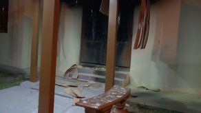 Lanzan bomba molotov en iglesia San Judas en Colón