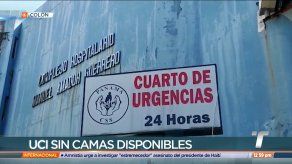 Las 17 camas de la UCI del Hospital Manuel Amador Guerrero de Colón amanecen ocupadas
