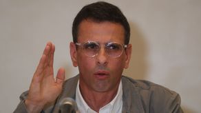 El opositor venezolano Henrique Capriles﻿.