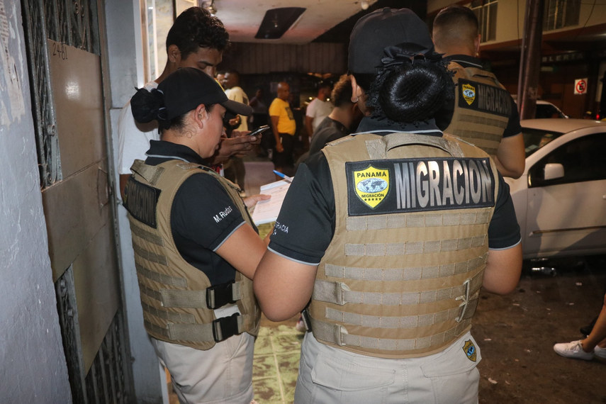Migración intensifica sus operativos en Ciudad de Panamá.