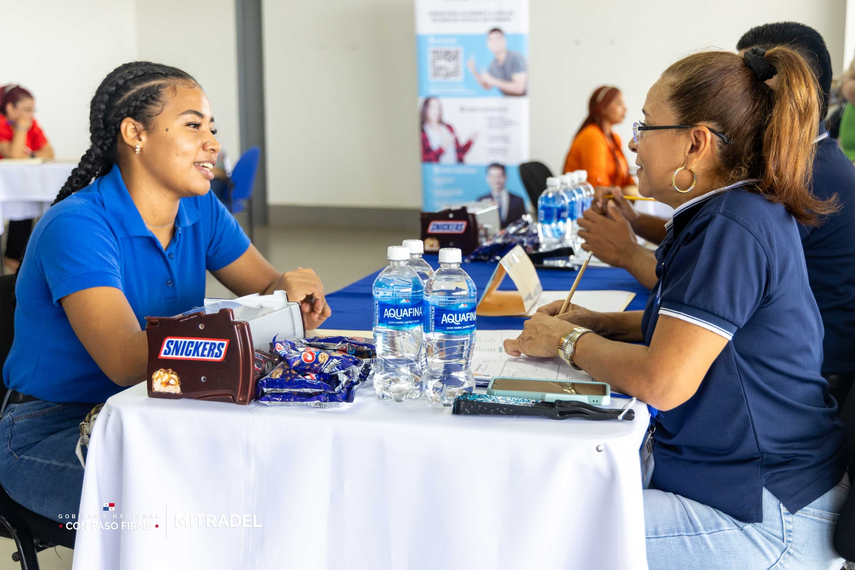 Presidente Mulino anuncia oportunidades de trabajo.