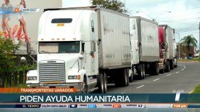 Transportistas varados en Panamá por cierres piden ayuda humanitaria a embajadas