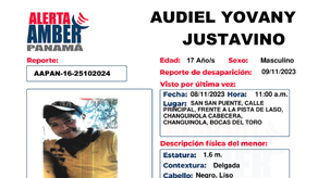Alerta Amber: Autoridades piden apoyo para ubicar a un adolescente desaparecido desde el 2023.