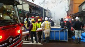 Declaran extinguido el incendio que quemó 150 edificios en un pueblo de Japón