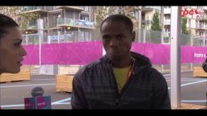 Saladino habla previo al debut en el Salto Largo de Londres 2012