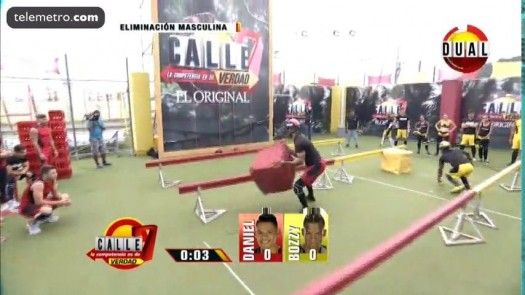 Calle 7 Panamá - Competencia Eliminación Hombres