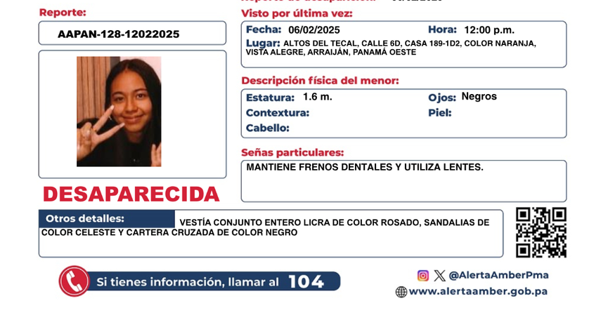 Activan Alerta Amber&nbsp;