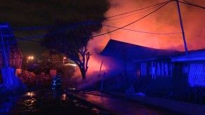 Se incendia bodega de reciclaje en Las Acacias