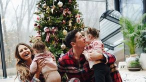 En familia, los mejores futbolistas del mundo celebran la Navidad