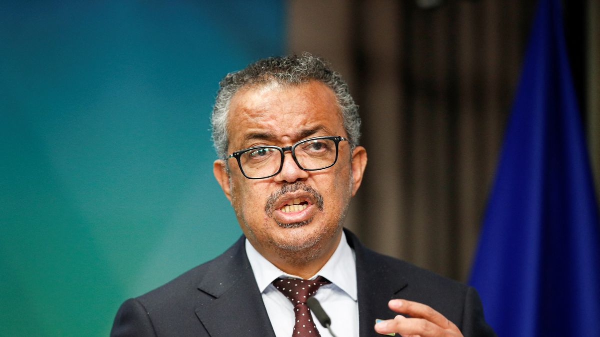 El director de la OMS, Tedros Adhanom Ghebreyesus.