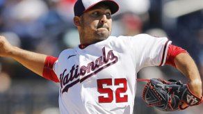 Paolo Espino logra su primer salvamento en las Grandes Ligas