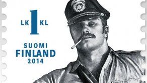 Éxito mundial de una serie de sellos homoeróticos del artista Tom of Finland