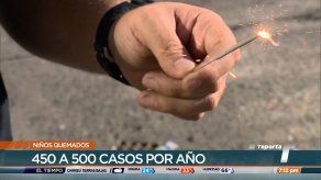 Autoridades hacen llamado a prevenir quemaduras por pirotecnia