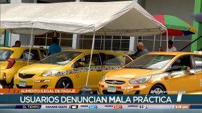 Denuncian aumento ilegal de tarifas de taxis en Panamá Este